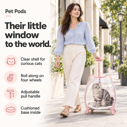 Pet Pod Cat Trolley
